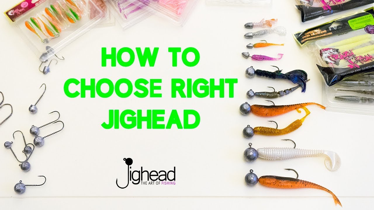 How to choose Jigheads for your soft baits