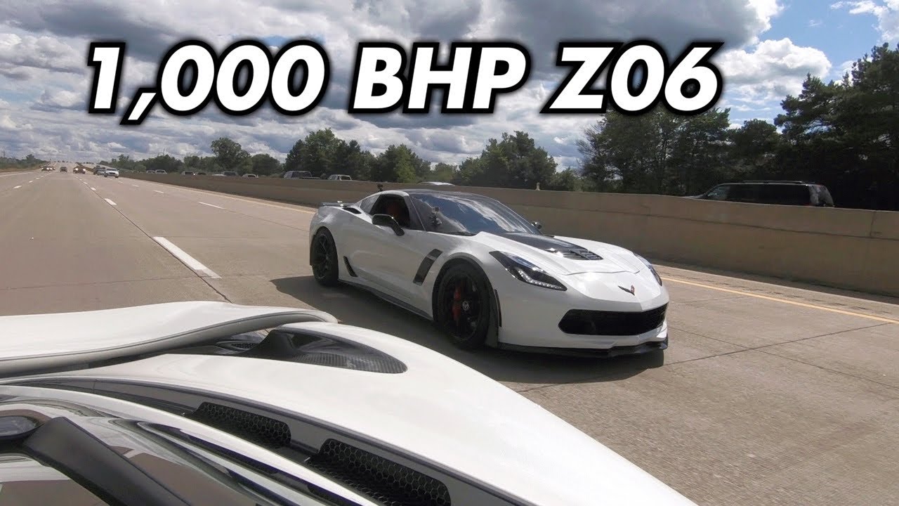 1000+ BHP C7 Z06 (Auto) vs. McLaren 720S