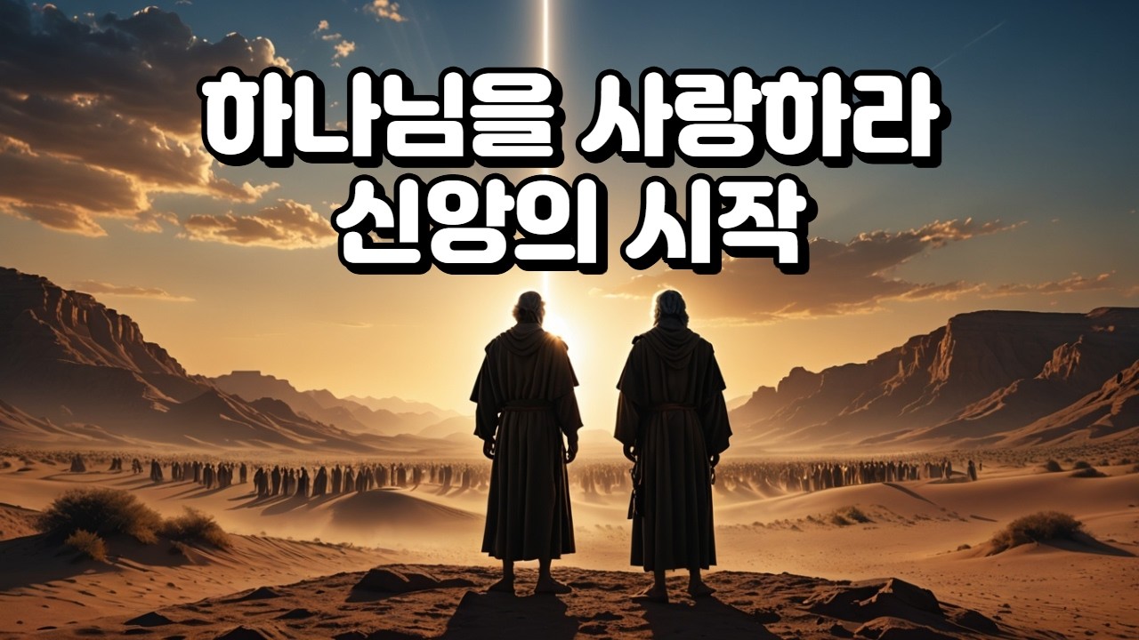 신명기 6장 묵상 | 하나님을 사랑하라, 신앙의 시작은 사랑입니다