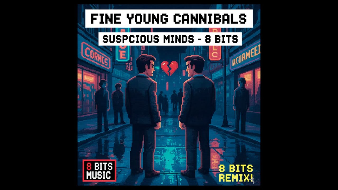 Fine Yong Cannibals - Suspicious minds Chiptune Cover, 8 Bits Cover 
