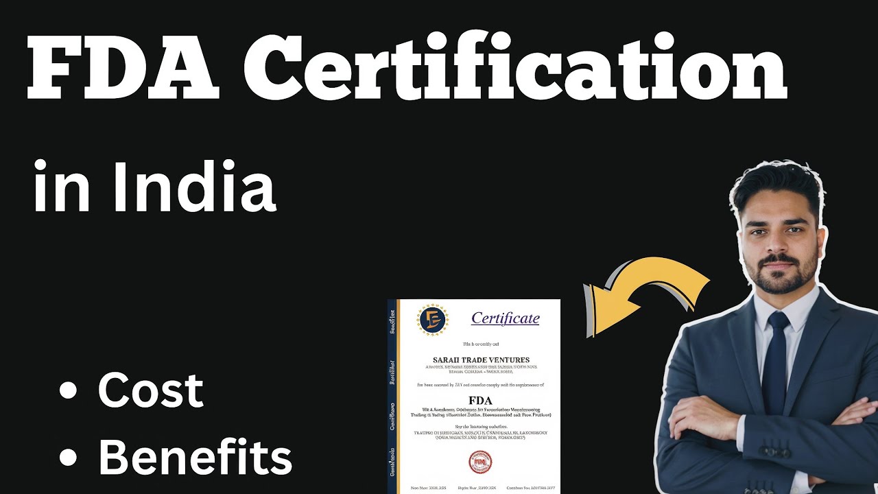 FDA Certification in India  Process, Cost, Time, Benefits Explained by Legaltax