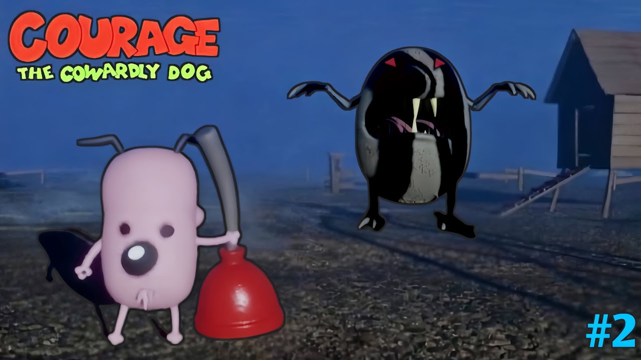 Courage the Cowardly Dog Gameplay The Scariest Encounter I Didn't Expect