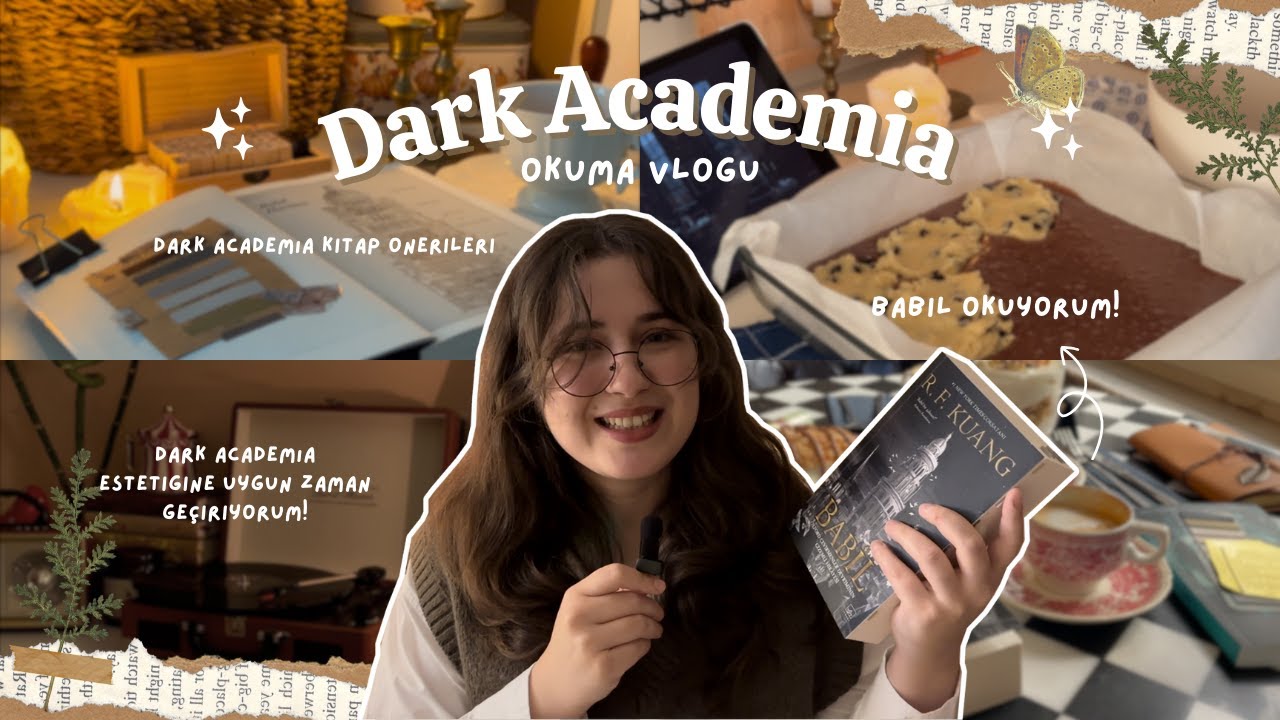 dark academia okuma vlogu 🪶 babil yorumu! ☕📜🤎