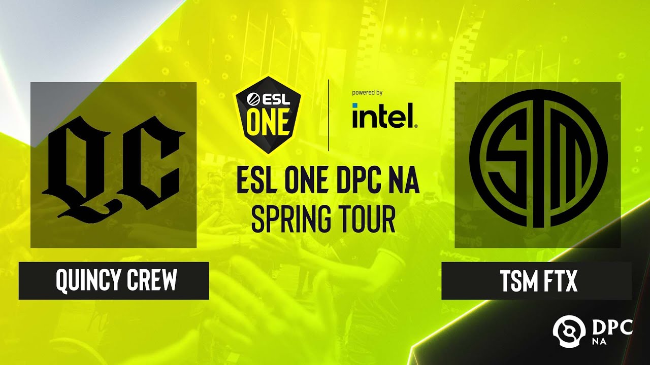Dota2 - Quincy Crew vs TSM FTX - Game 1 - ESL One DPC NA Spring