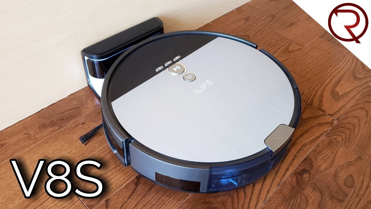 ОБЗОР умного робота-пылесоса ILIFE V8S — уборка по расписанию, мытьё полов и пылесос