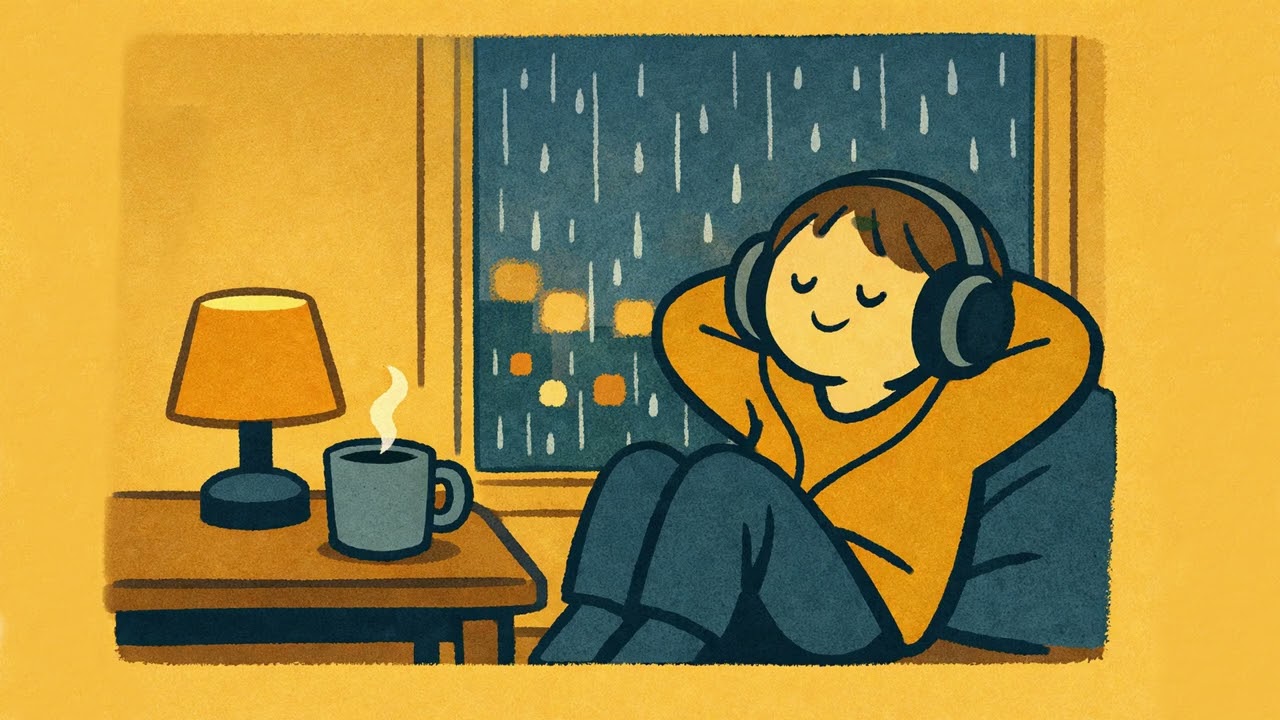 Background music while it’s raining | gentle ambience