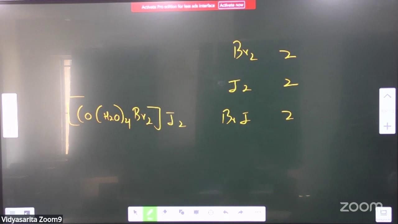 Coordination compounds L-19 | 13-02-25 | Sagar Sir | Chemistry11th B1 JEE |  VSA