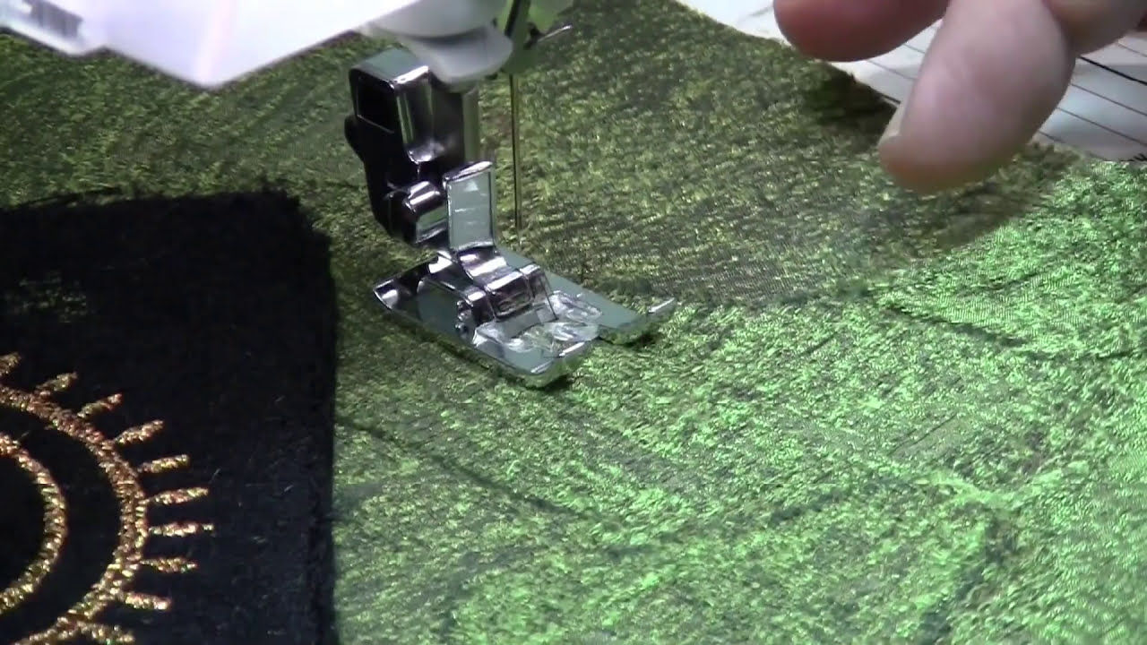 Felting Machine - Free Motion Fiber Art Wall Clock Tutorial