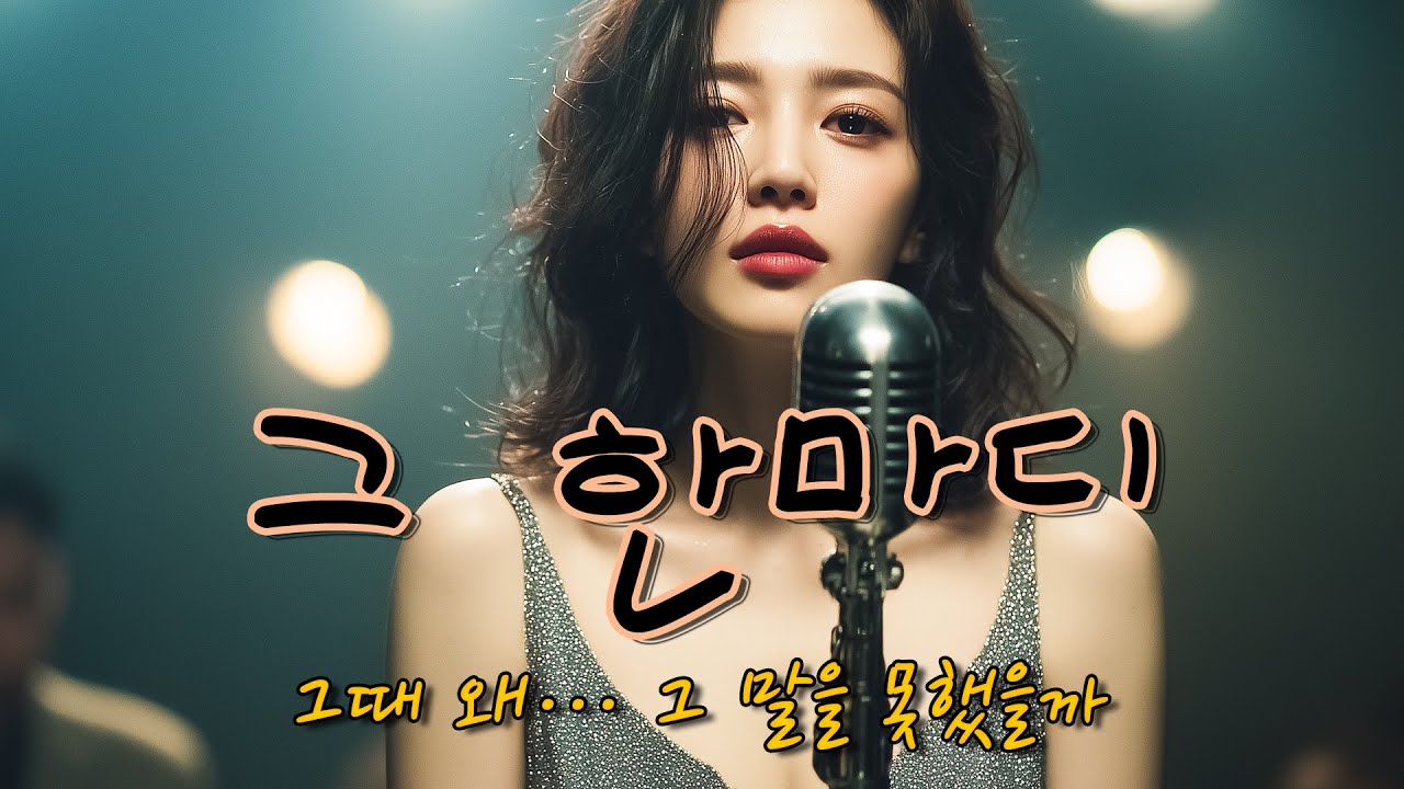 🎵 그 한마디｜가슴에 남은 그 말 한 줄