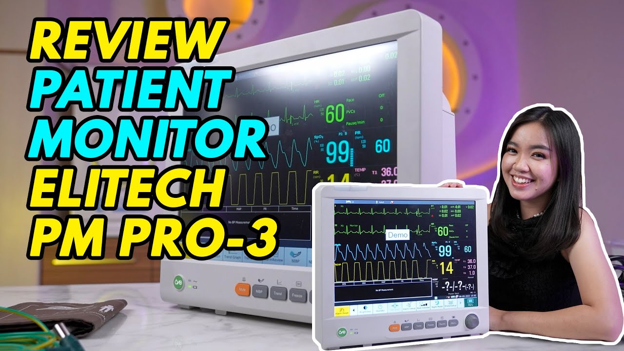 REVIEW AND UNBOXING PATIENT MONITOR PM PRO-3 by ELITECH INDONESIA