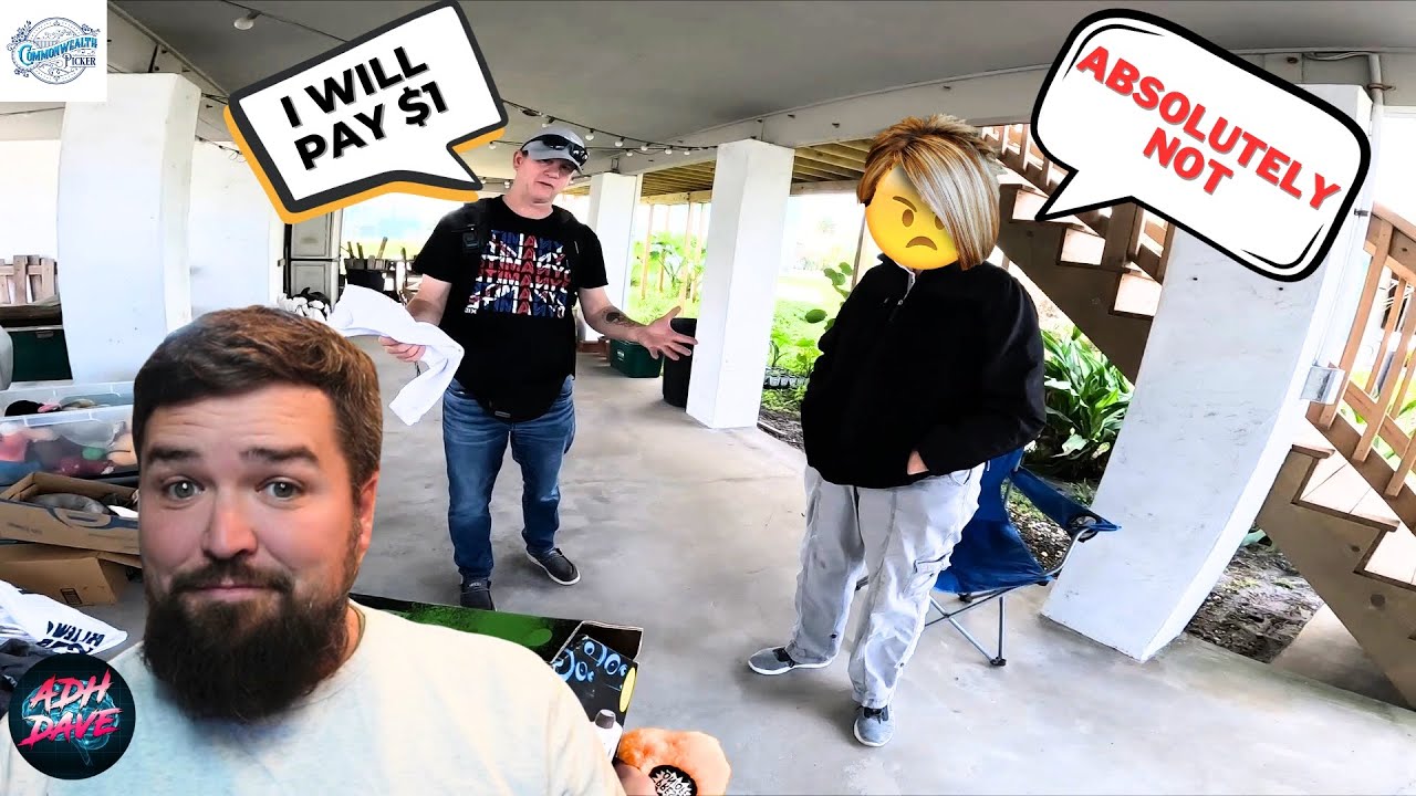 Commonwealth Picker got Shot Down at the Garage Sale!