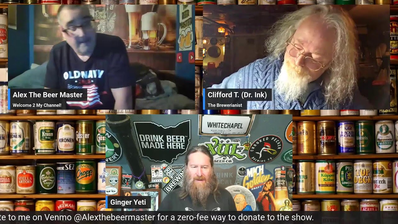 Live with Alex the beer master