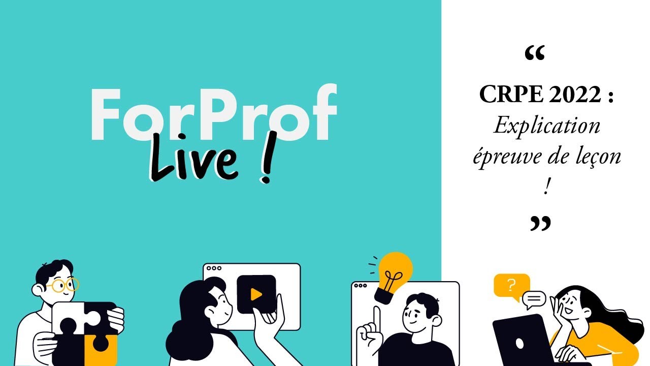 🎓 CRPE 2022 : 🔎 Explications & Décryptage EPREUVE DE LEÇON