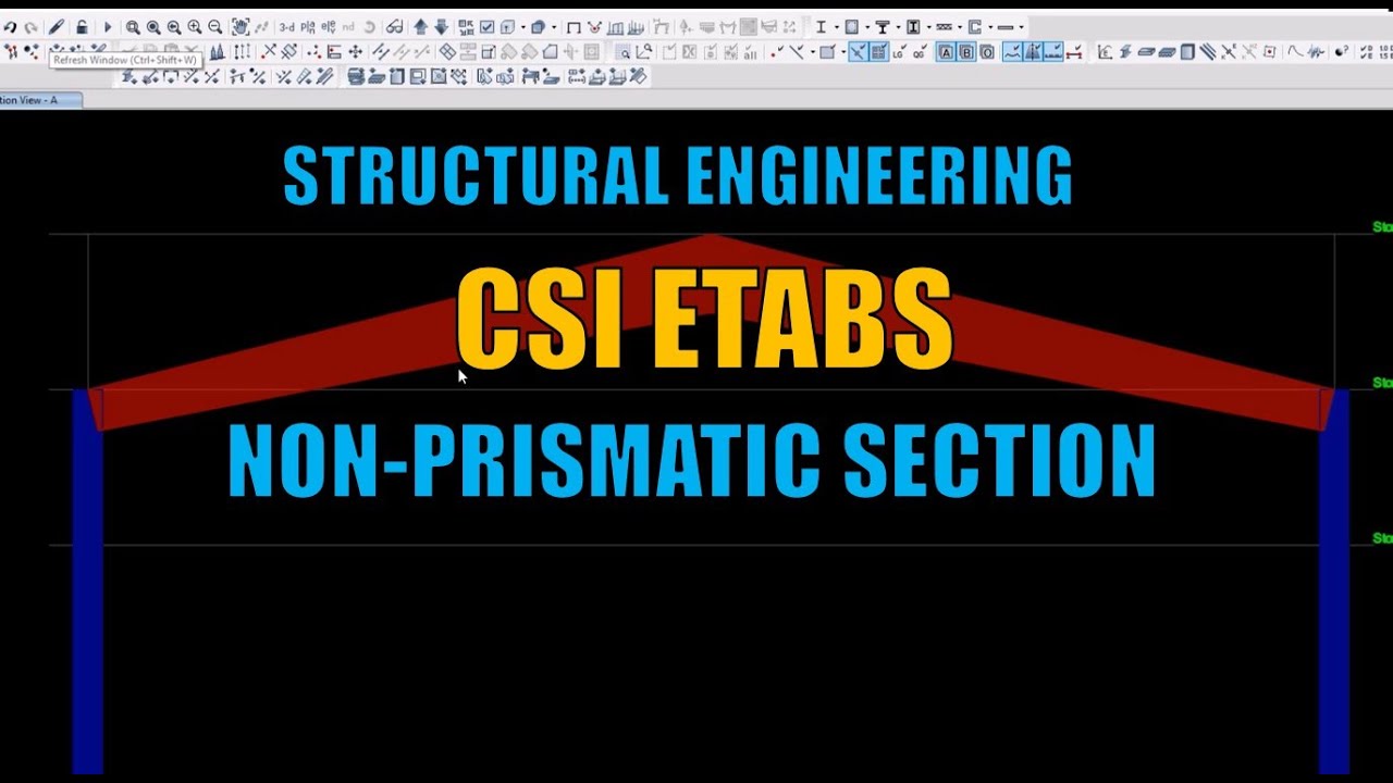 Проектирование стальных конструкций PEB в ETABS.
