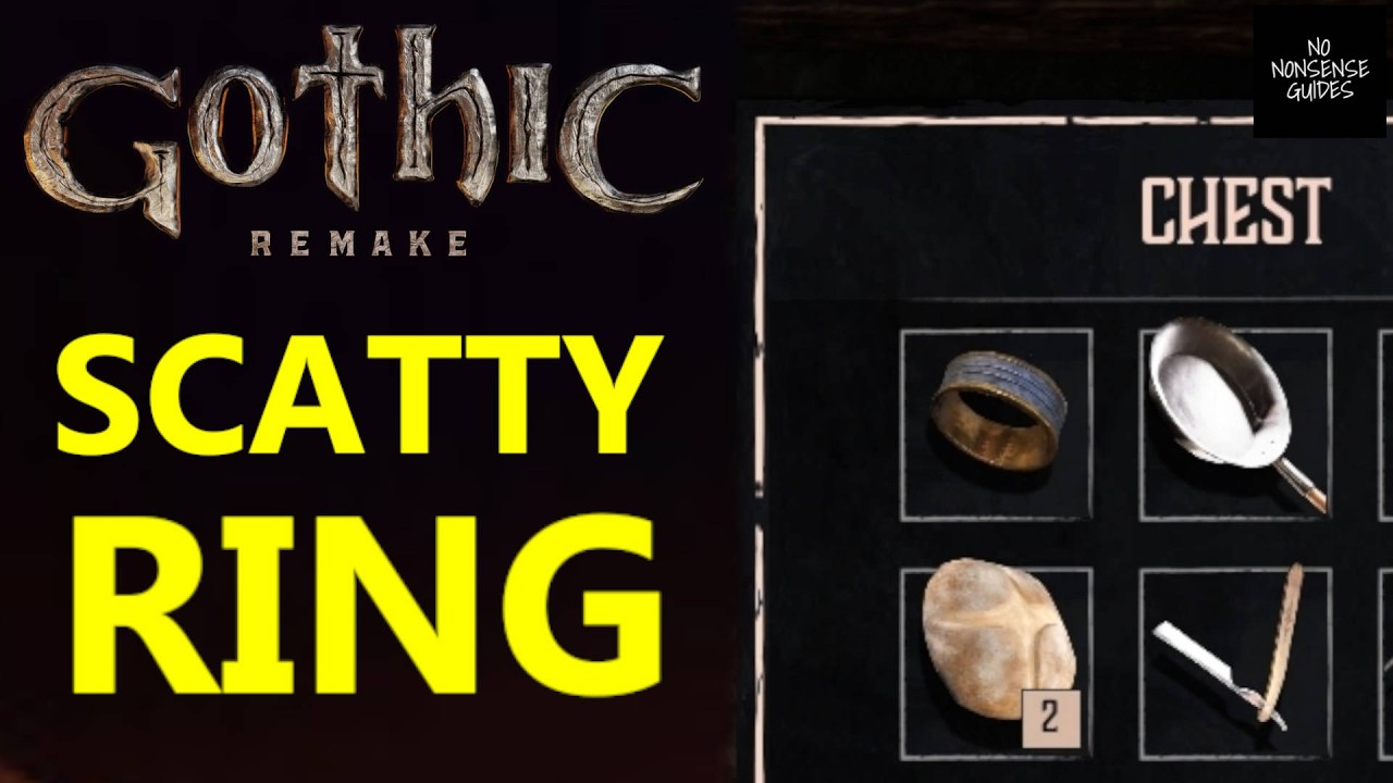 Gothic Remake Scatty's Ring Location - Where to Find Scatty's Chest for Fingers