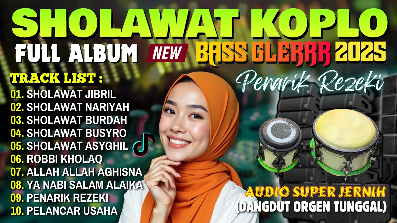 SHOLAWAT NABI MERDU VERSI KOPLO FULL ALBUM TERBARU 2025 | VIRAL DANGDUT PALING DICARI ENAK DIDENGAR