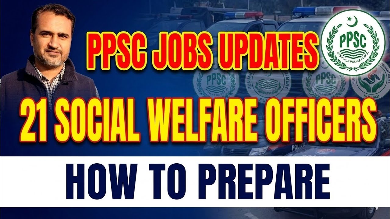 Social welfare officer jobs 2026 | How to prepare AD social welfare jobs | PPSC jobs 2026 | shahzad