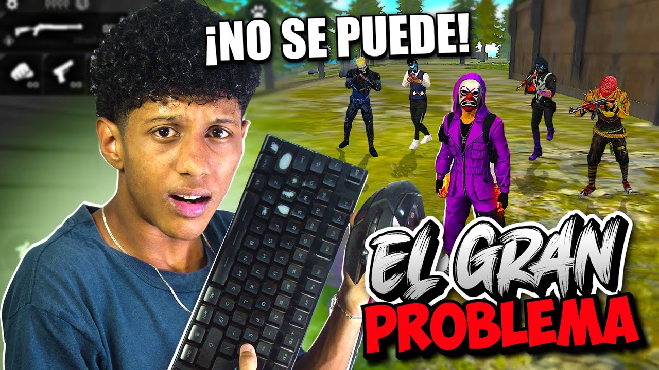 EL PROBLEMA de JUGAR FREE FIRE en COMPUTADORA...