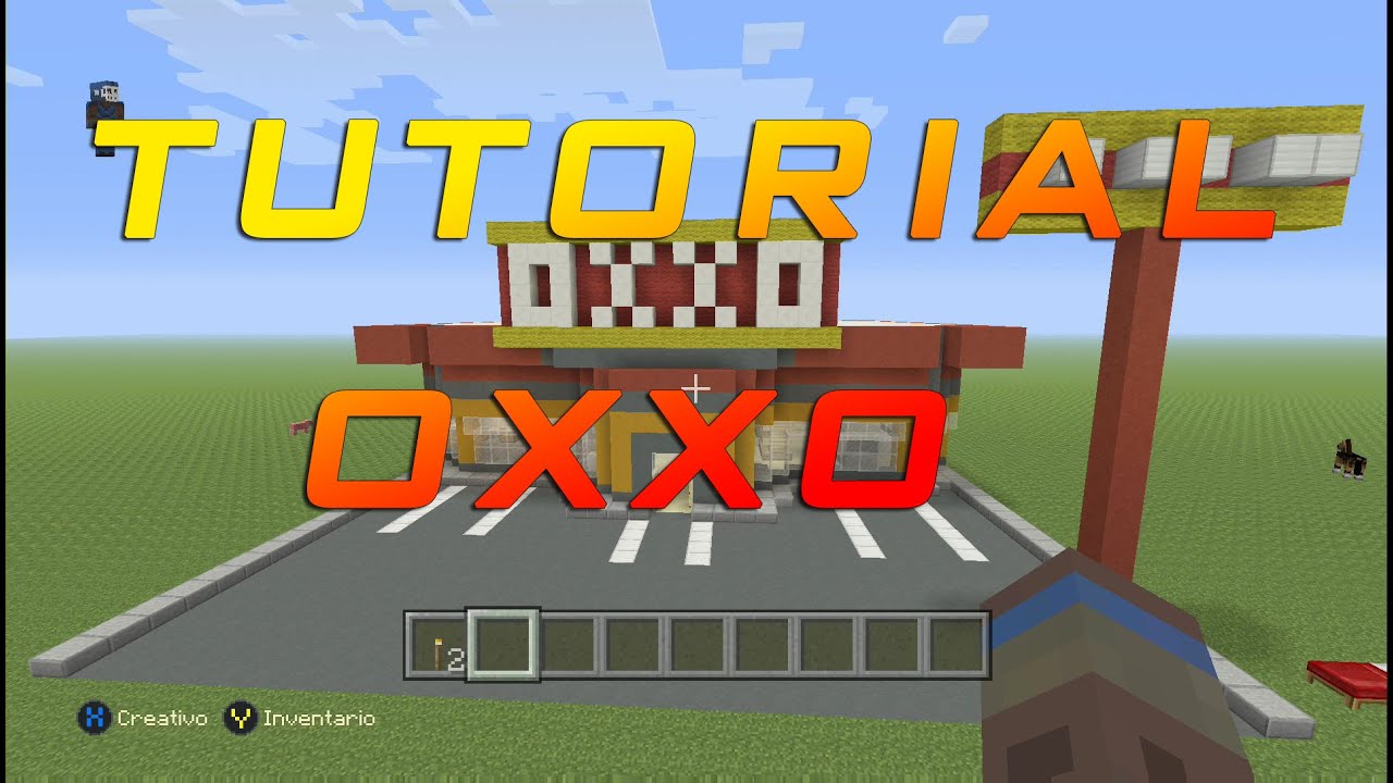 Como hacer un Oxxo en Minecraft | TUTORIAL en ESPAÑOL