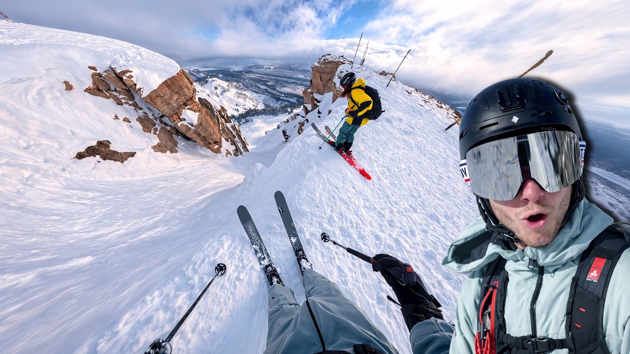 Je tente la piste de ski la plus difficile au monde