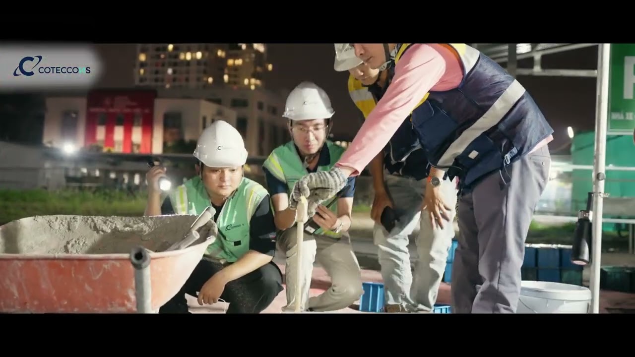 Đổ bê tông hầm R4.1 tại dự án The Infiniti at Riviera Point