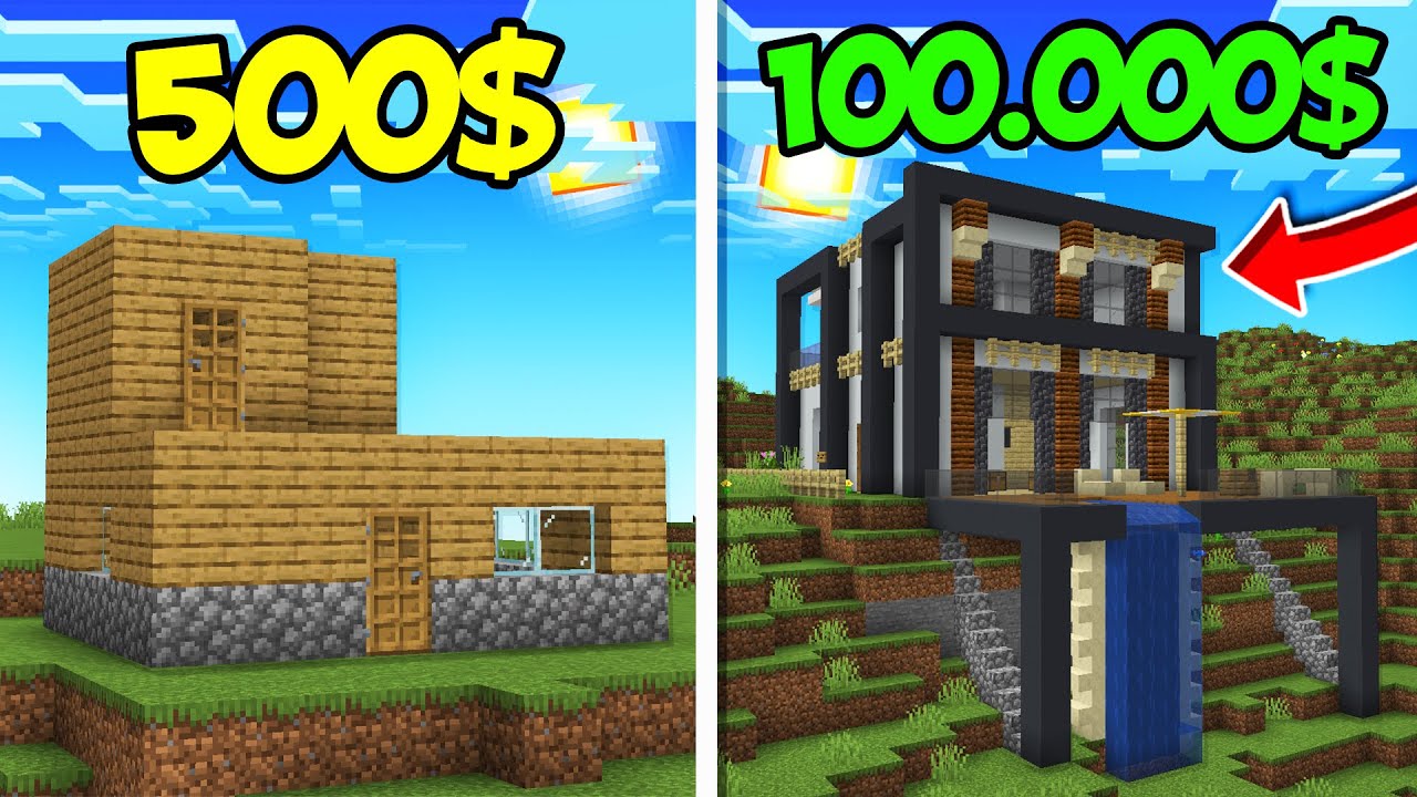 COMPRO CASAS para REFORMAR y REVENDERLAS para SER RICO en MINECRAFT #1