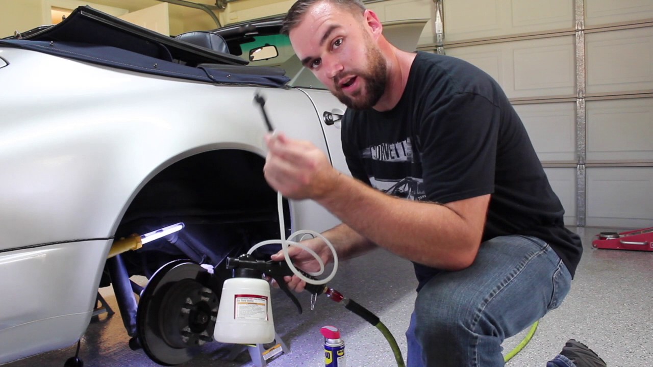 Комплект для прокачки пневматических тормозов Harbor Freight — своими руками — Porsche 911