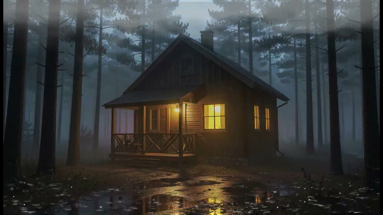 Perfect Rain Sounds for Sleeping – Heavy Rain & Thunder for Insomnia Relief, ASMR