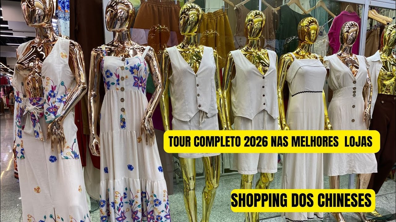 VEM CONHECER CONHECER AS MELHORES LOJAS DO SHOPPING DOS CHINESES ACHEI LOOKS LINDOS E PREÇOS BARATOS