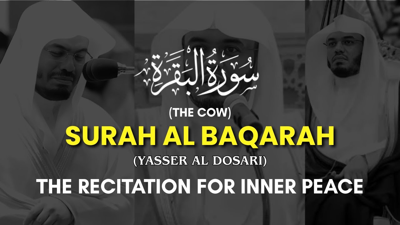 ❤️ SUPREME RECITATION | Surah Al-Baqarah - سورة البقرة | Sheikh Yasser Al-Dosari (ياسر الدوسري)