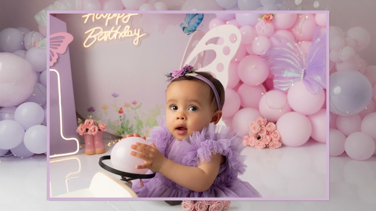 Smash the cake + splash: Isabella