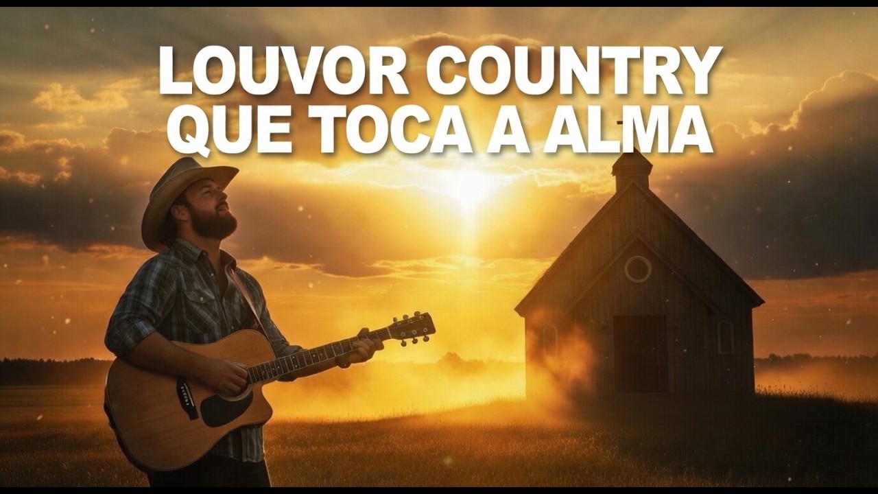 O LOUVOR COUNTRY MAIS LINDO PARA ORAR 🙏 Música Gospel Que Toca a Alma