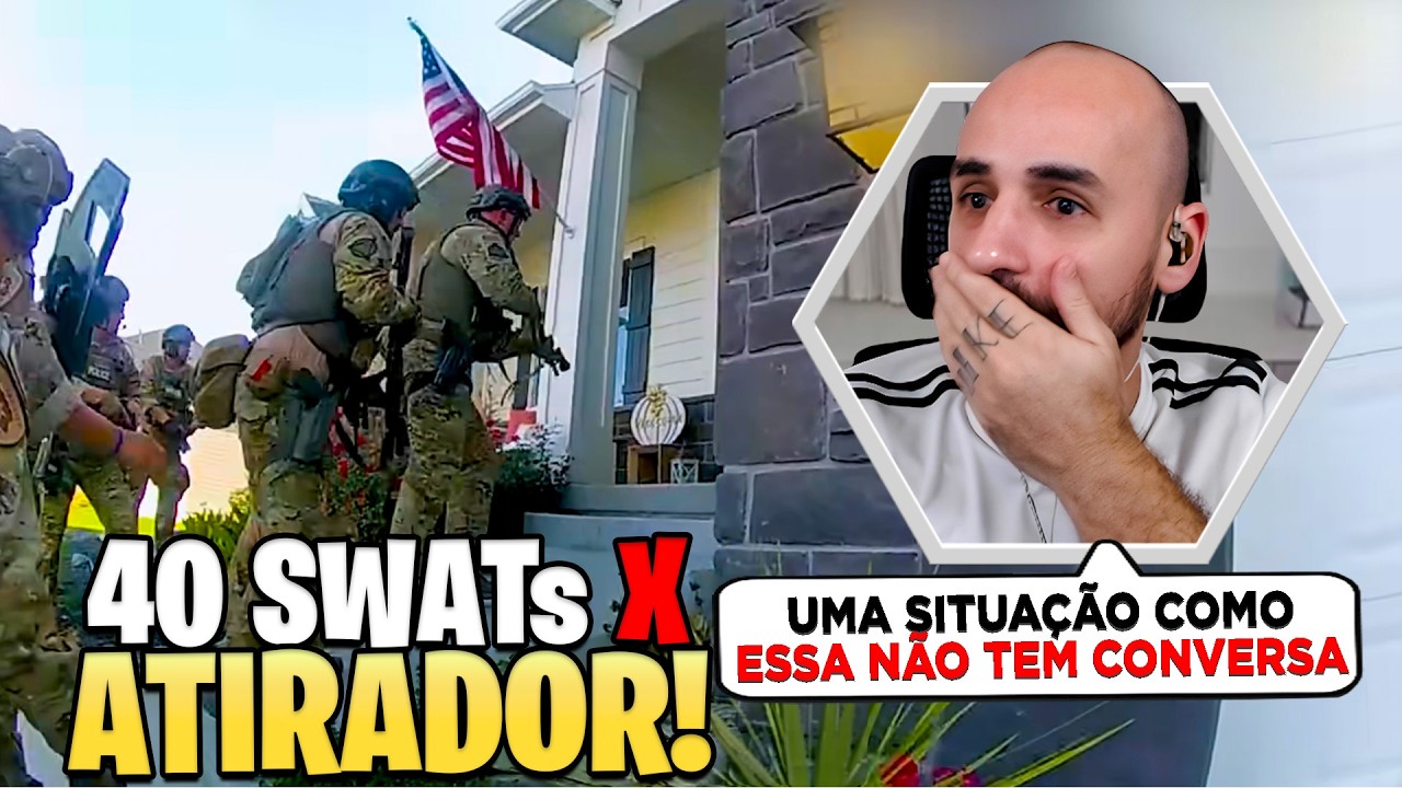 AGENTES DA SWAT vs ATIRADOR MAIS LETAL DE UTAH (teve até disparo de sniper)
