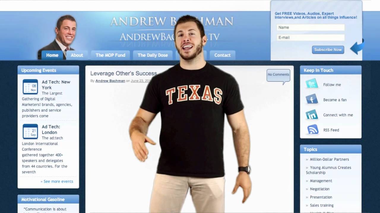 Andrew Bachman TV