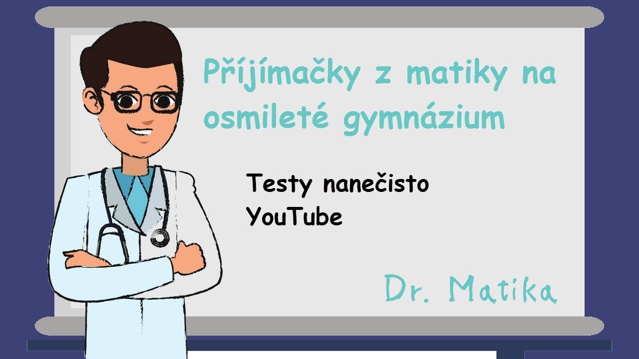Přijímačky na osmileté gymnázium - Cermat - slovní a geometrické úlohy