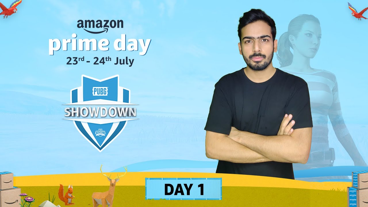 Mackle PUBG PC Streamer Tournament | Day 1 | Amazon Prime Day Showdown
