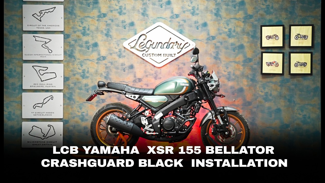 Installing the Legundary Bellator Crashguard on YAMAHA XSR 155&ndash; Tough Protection for Every Ride