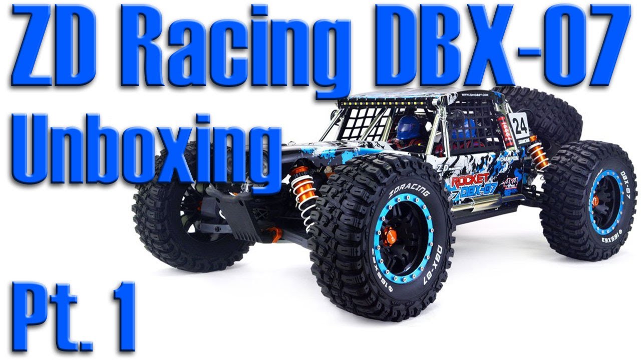 Unboxing the ZD Racing DBX-07 1/7 Scale 4WD 2.4G Desert Truck Brushless 6S-8S RTR - Pt. 1