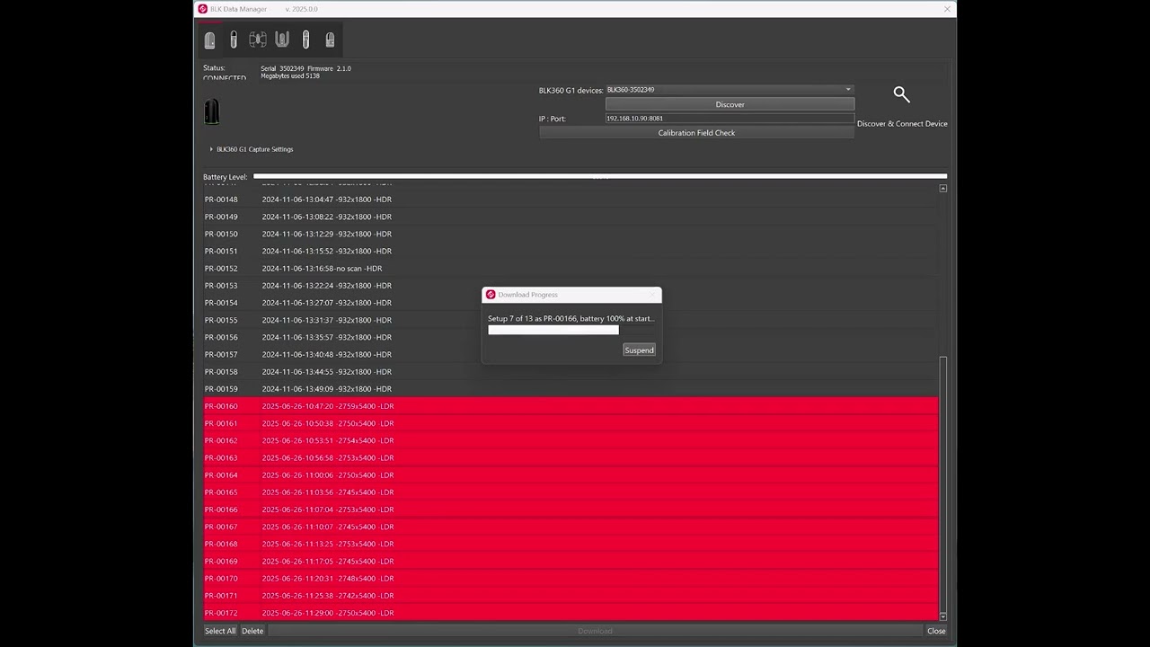 How to Download Leica BLK360 G1 Scans via Wi-Fi | Step-by-Step with BLK Data Manager