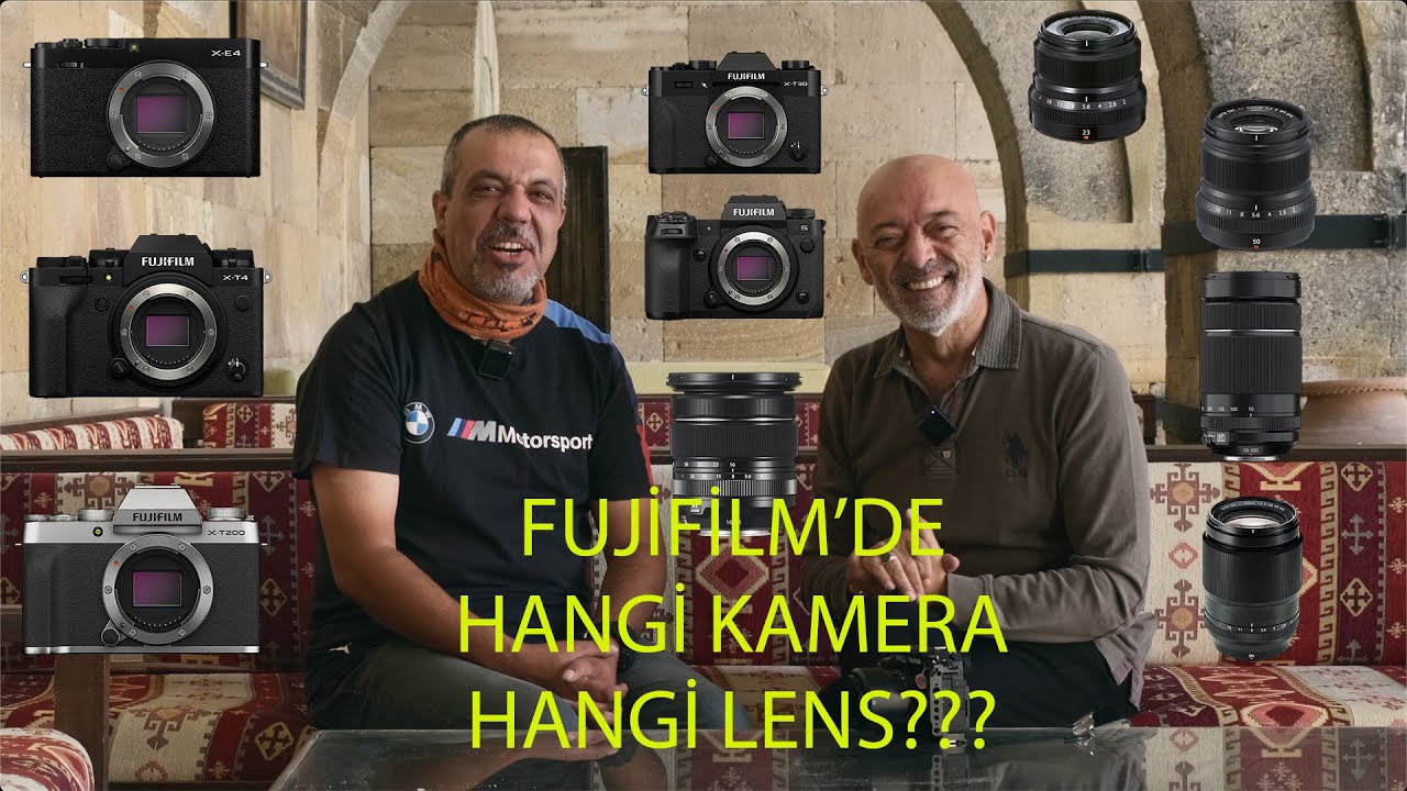 FUJİFİLM'DE HANGİ KAMERA HANGİ LENS???