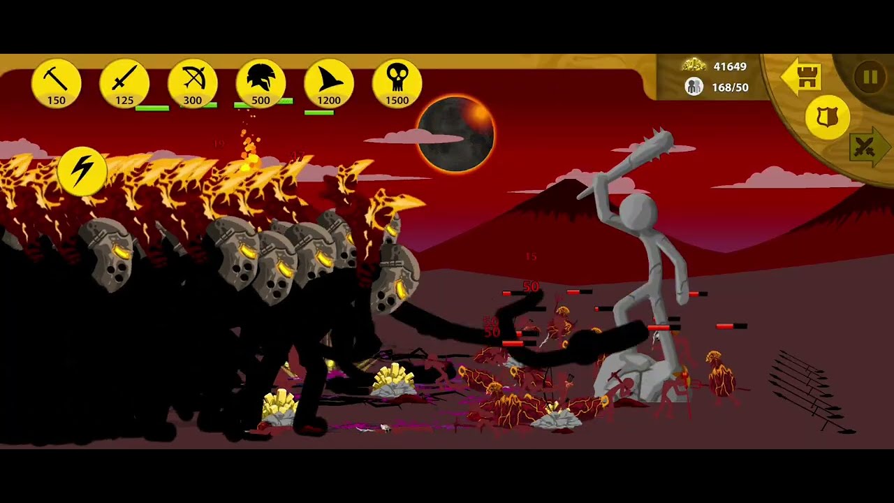 melawan final boss tapi aku spam griffon, kai rider & golden spearton | Stick war legacy