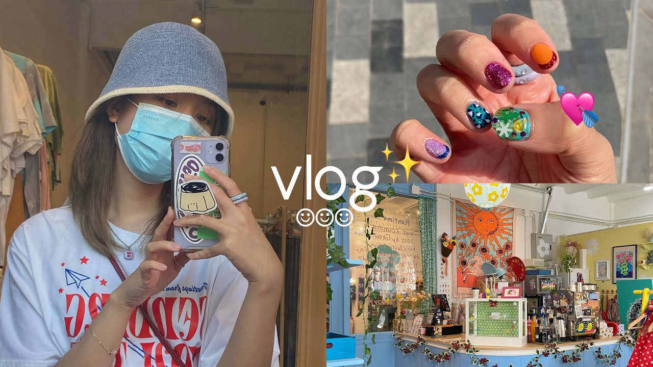 vlog: ชีวิตหลังสอบ final, ไปทำเล็บที่สยาม, me time, haul, etc.