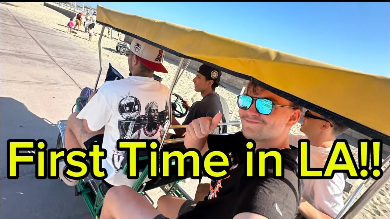 FIRST TIME In LA (Vlog)