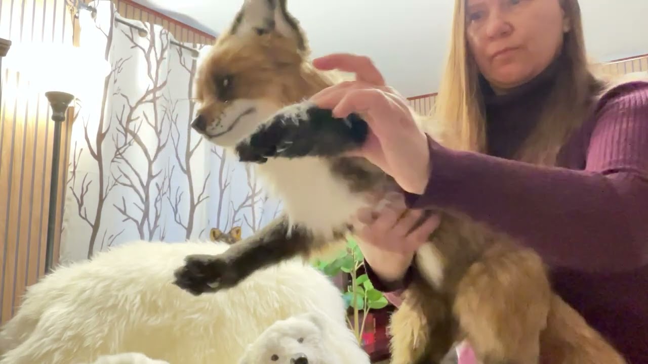 Fox realistic toy