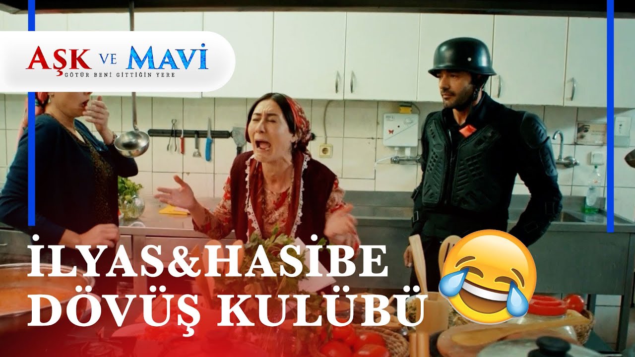 İlyas'ın Hasibe'yi Çıldırttığı Sahneler 😂💥 | Aşk ve Mavi Kolaj
