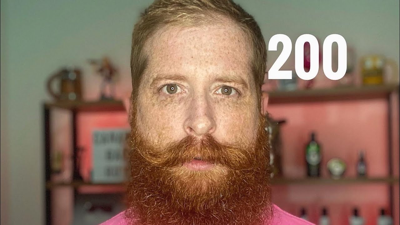 A EVOLU&Ccedil;&Atilde;O DA MINHA BARBA | 200 dias de barba!