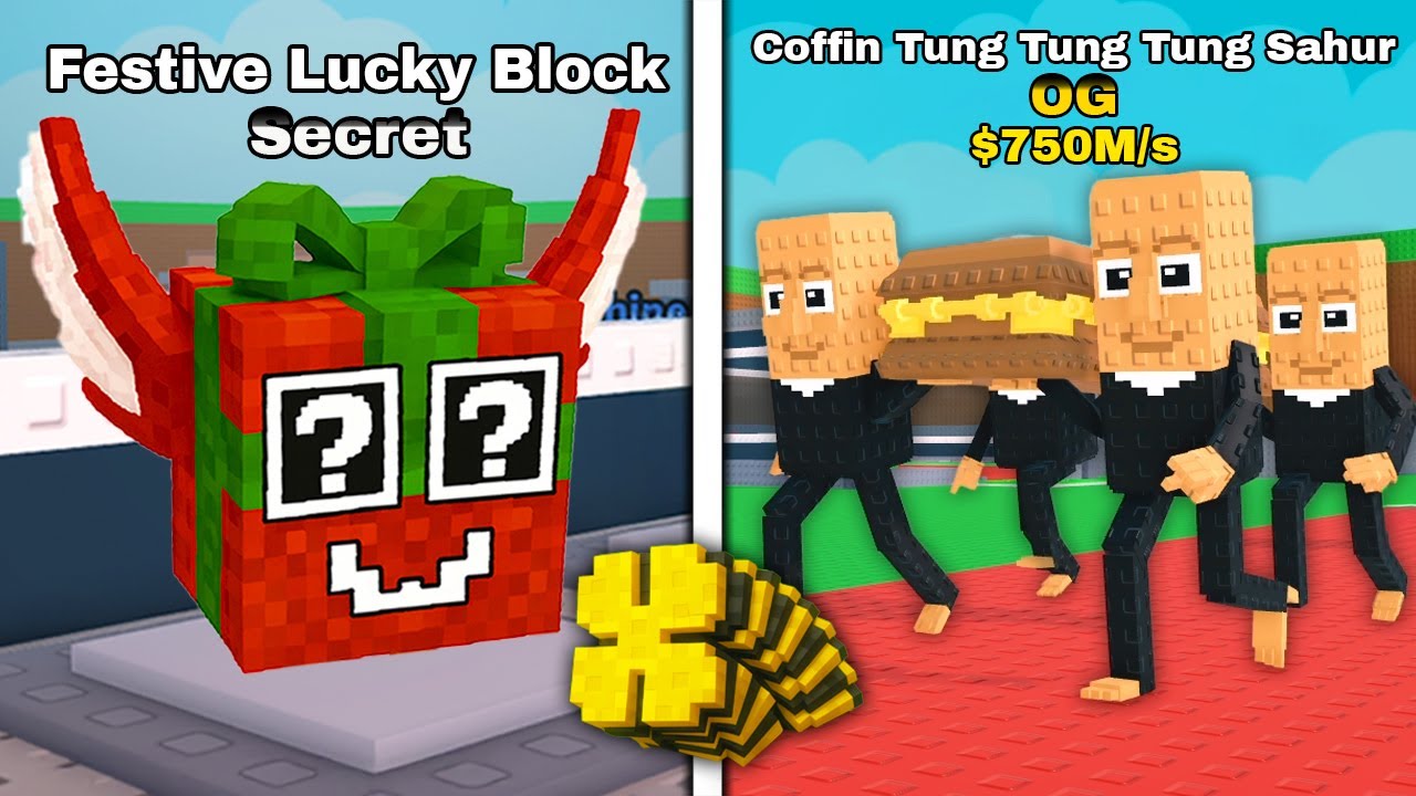 TUNG SAHUR is BACK 😱 12x LUCK UPDATE ADMIN ABUSE 🔥 Steal a Brainrot Funny Moments
