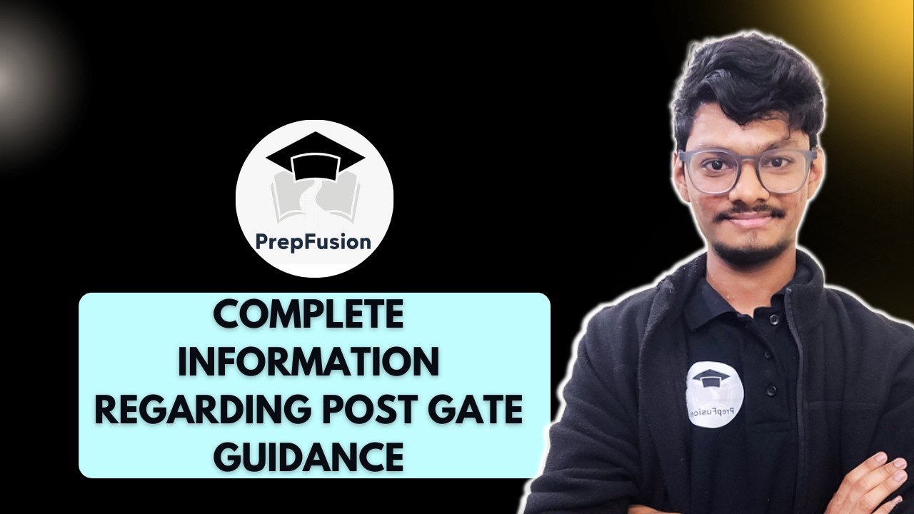 🔥Post GATE Guidance By PrepFusion || Complete Information