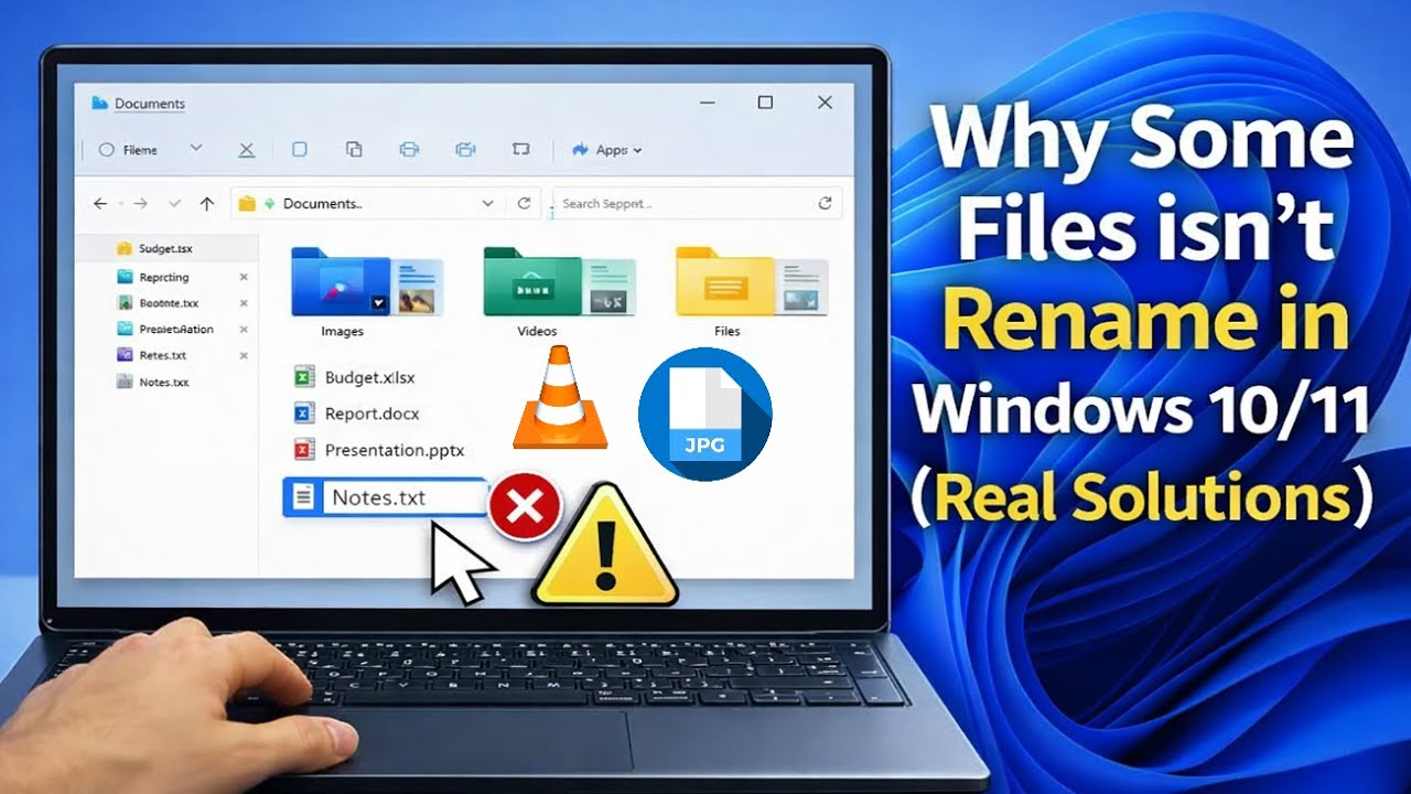 Как исправить проблему с переименованием некоторых файлов в Windows 11: причины и решения.