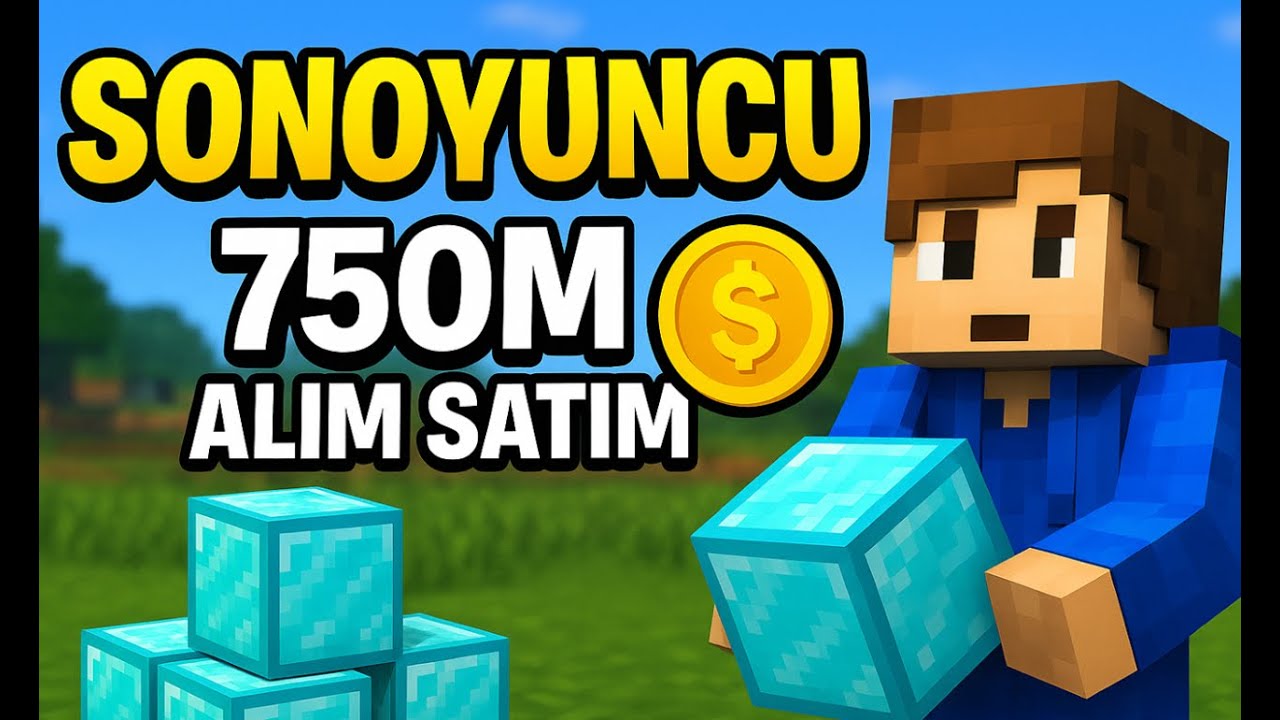 Sonoyuncu Titanyum 1 g&uuml;nde 750m Para kasma #Aleriaso #titanyumpvp #minecraft #sonoyuncu